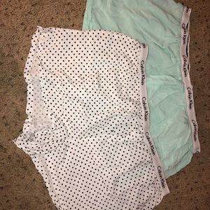 Calvin Klein women’s boxer shorts